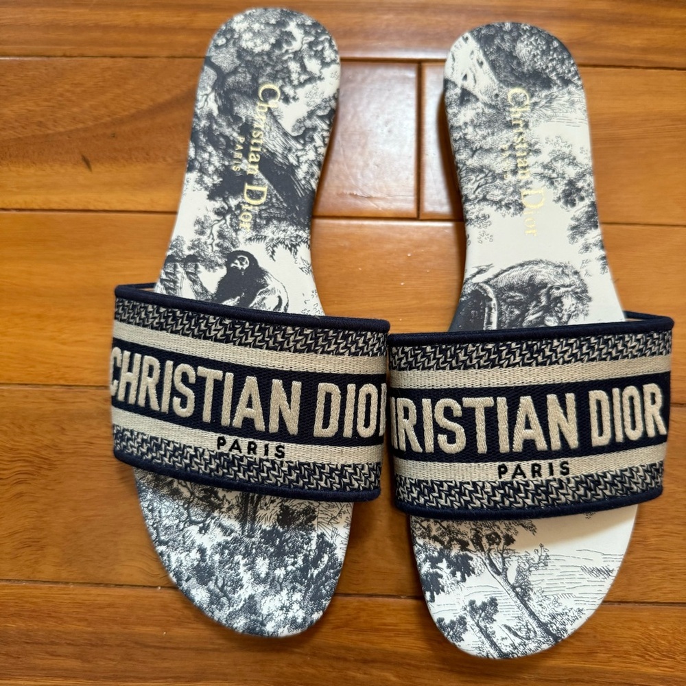 COPY - Christian Dior dway slide sandals